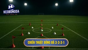 Chiến thuật bóng đá 3-3-3-1