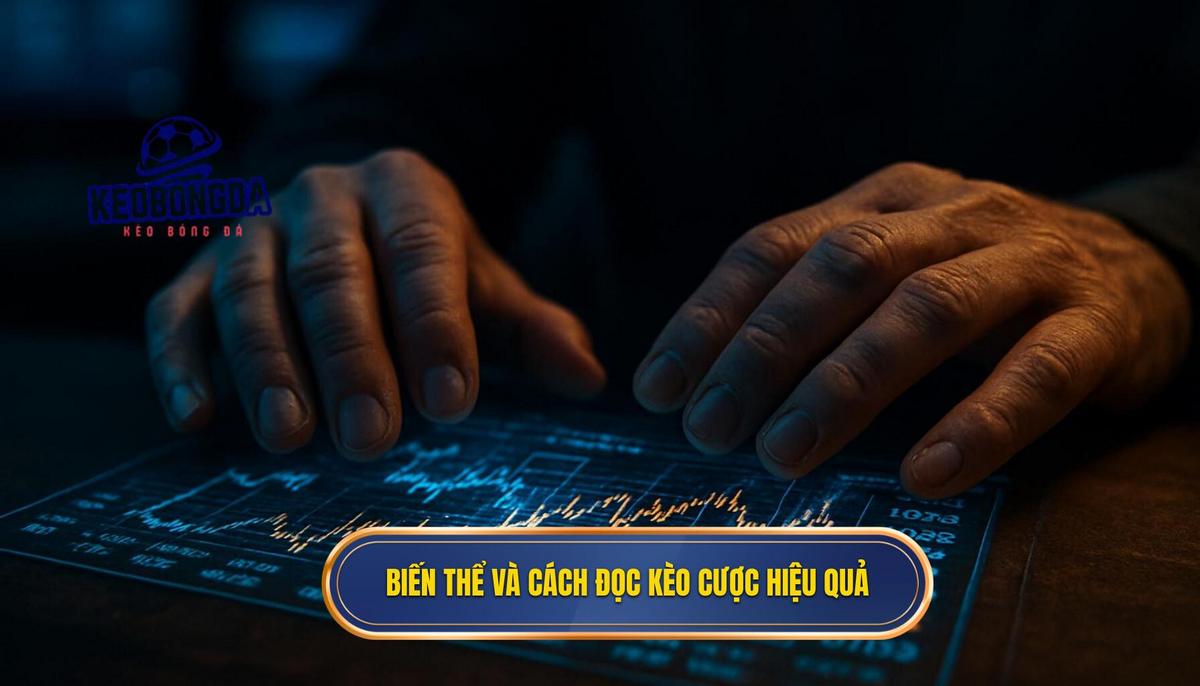Các biến thể phổ biến và cách đọc kèo cược tổng bàn thắng hiệu quả