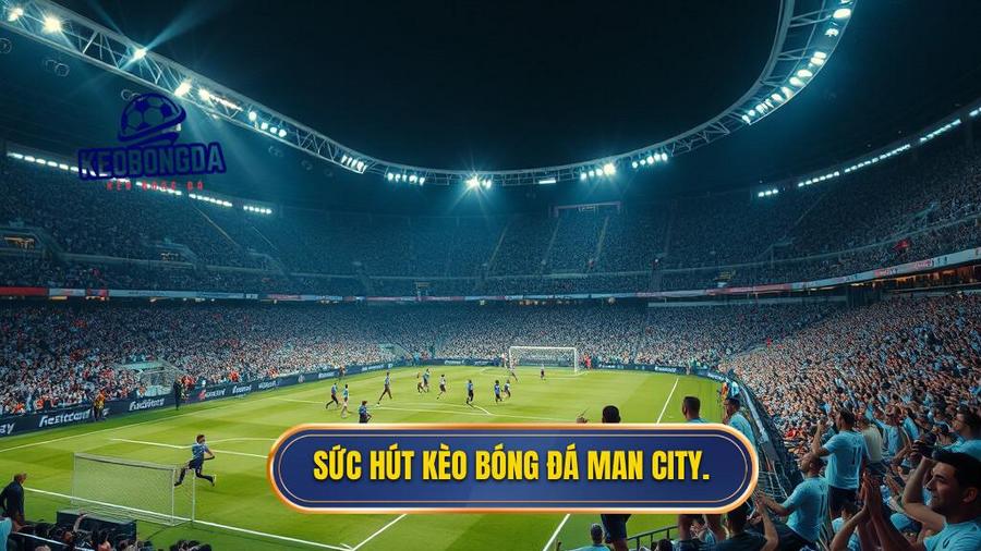 1. Sức hút kèo bóng đá Man City.