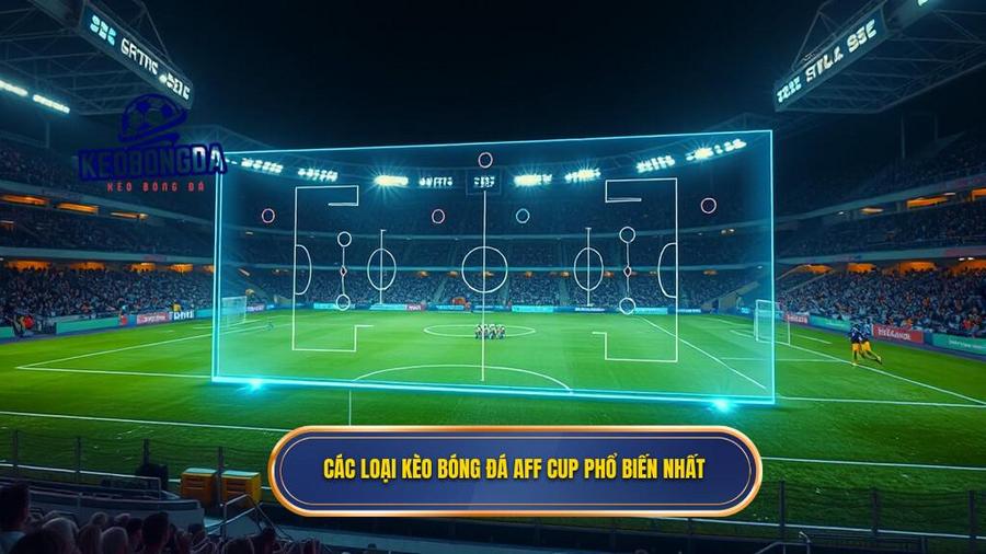 2. Các loại kèo bóng đá AFF Cup phổ biến nhất