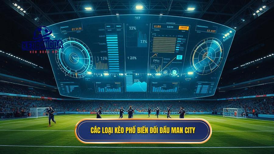 2. Các loại kèo phổ biến đối đầu Man City