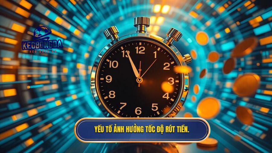 Các yếu tố quyết định tốc độ rút tiền trong cá cược bóng đá
