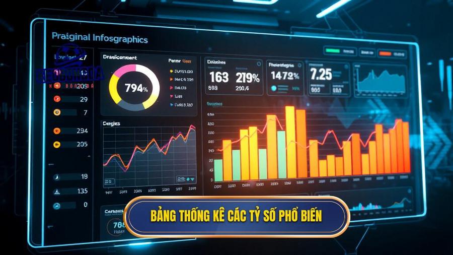 Bảng thống kê các tỷ số phổ biến