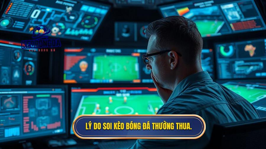 Phân tích đa chiều: Tại sao bạn thường thua khi soi kèo bóng đá ăn tiền?