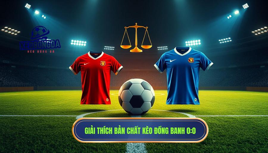 Kèo đồng banh (0:0) có thực sự dễ chơi như lời đồn? Phân tích từ góc độ chuyên gia 1 Hiểu đúng về bản chất của kèo đồng banh (0:0)