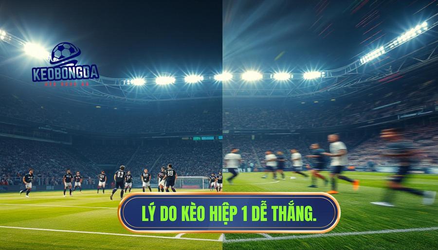 Tại sao nhiều người cho rằng Kèo hiệp 1 thường “dễ ăn” hơn hiệp 2?